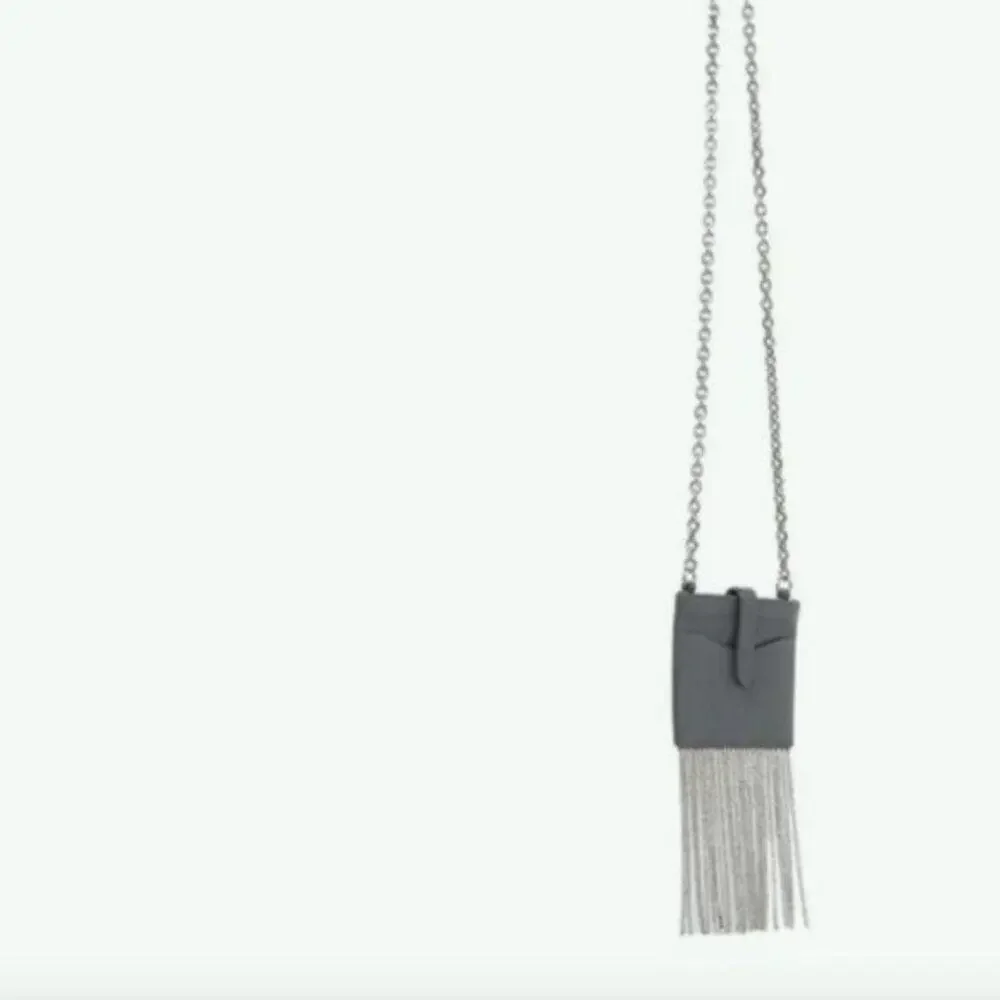Rebecca Minkoff Leather Card Case on Chain